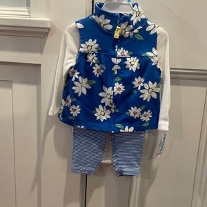Carter’s baby 3 piece set NWT 6 months